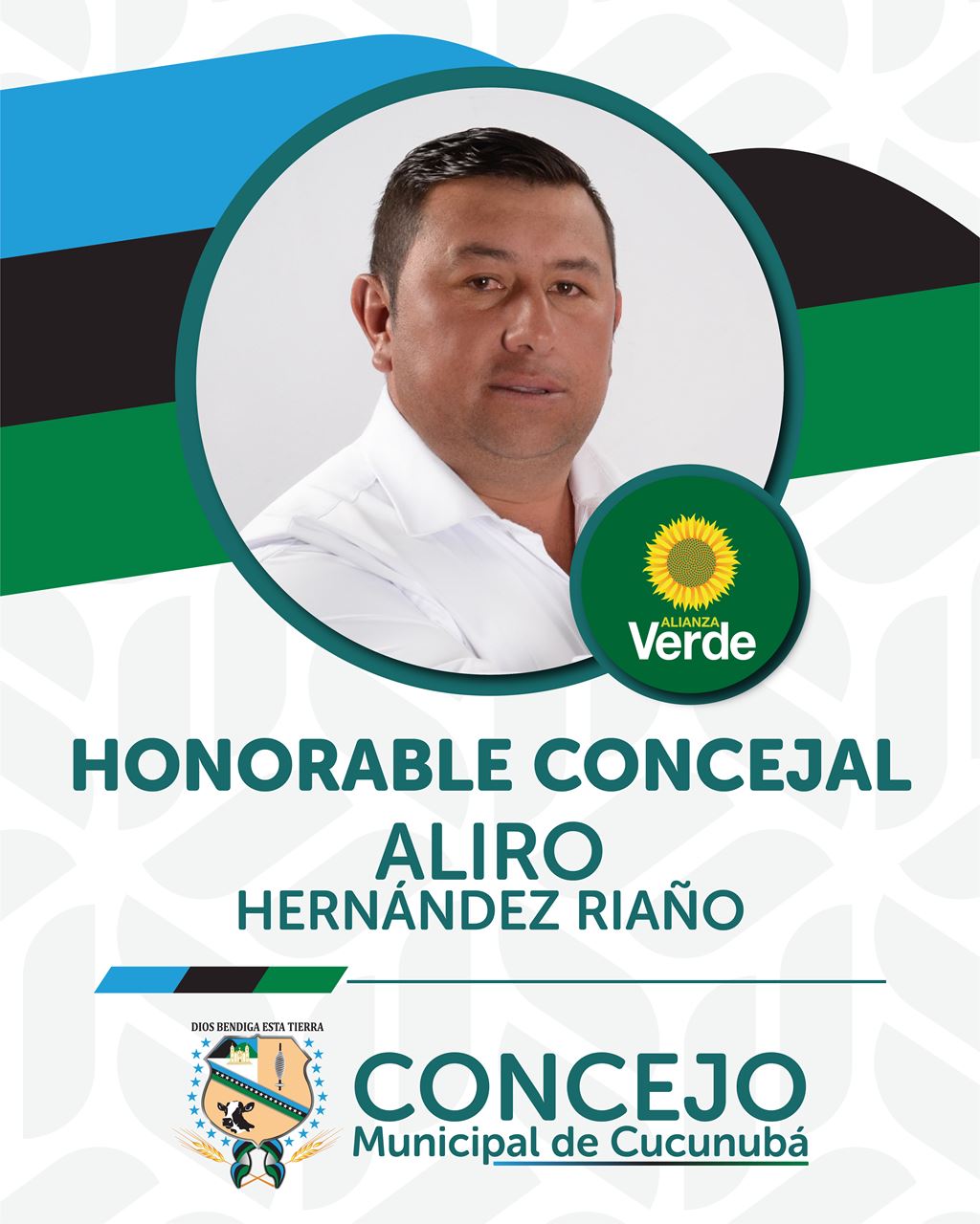 Retrato de Alirio Hernandez Riaño